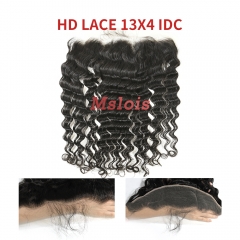 HD Lace Virgin Human Hair Indian Curly 13x4 Lace Closure