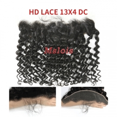 HD Lace Virgin Human Hair Deep Curly 13x4 Lace Closure