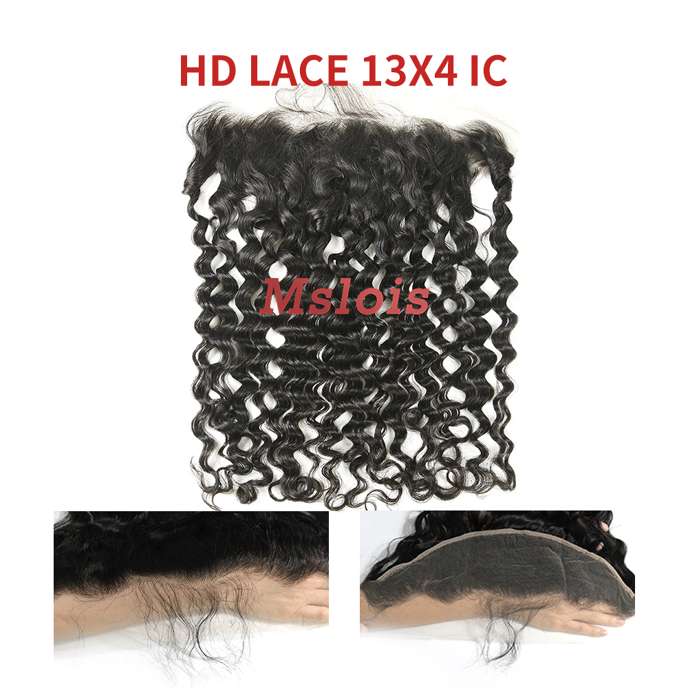 HD Lace Virgin Human Hair Italian Curly 13x4 Lace Closure