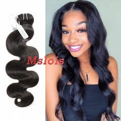 #1b Malaysian Virgin Human Hair Weft body wave