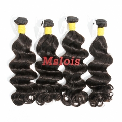 HD Lace Raw Human Hair Bundle with 13×4 Frontal Ocean Wave