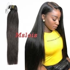 #1b Peruvian Raw Human Hair Weft Straight