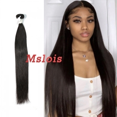 #1b Brazilian Virgin Human Hair Weft Straight