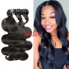 #1b Malaysian Virgin Human Hair Weft body wave