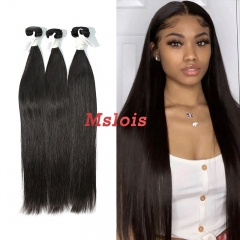 #1b Peruvian Virgin Human Hair Weft Straight