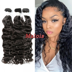 #1b Indian Virgin Hair Weft indian curly