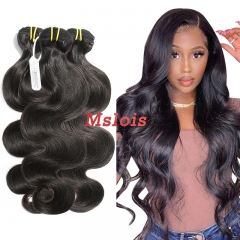 #1b Brazilian Raw Human Hair Weft body wave