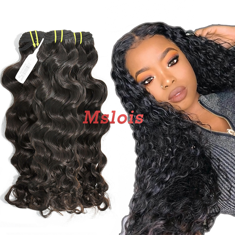 #1b Indian Raw Human Hair Weft indian wavy