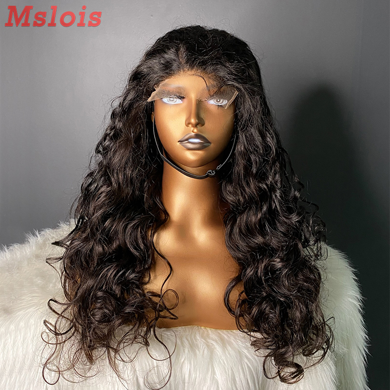 Brazilian Raw Human Hair 4x4 Swiss HD wig Ocean Wave