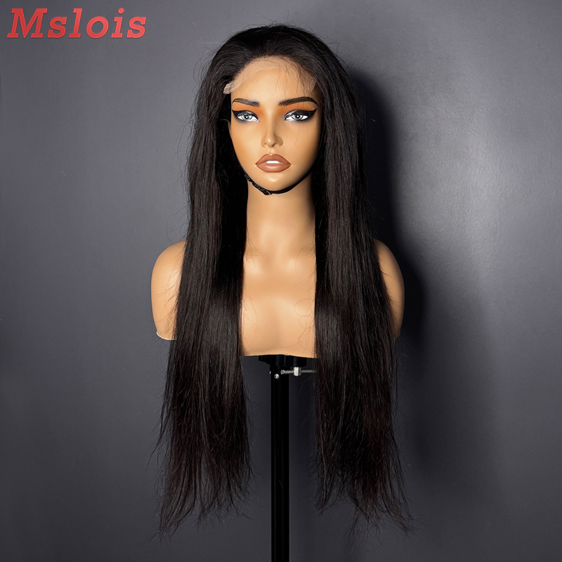 Brazilian Raw Human Hair 4x4 Swiss HD wig Straight